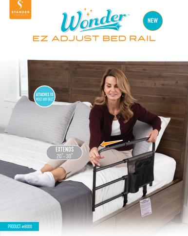 Wonder EZ Adjust Bed Rail (Non Pivot)